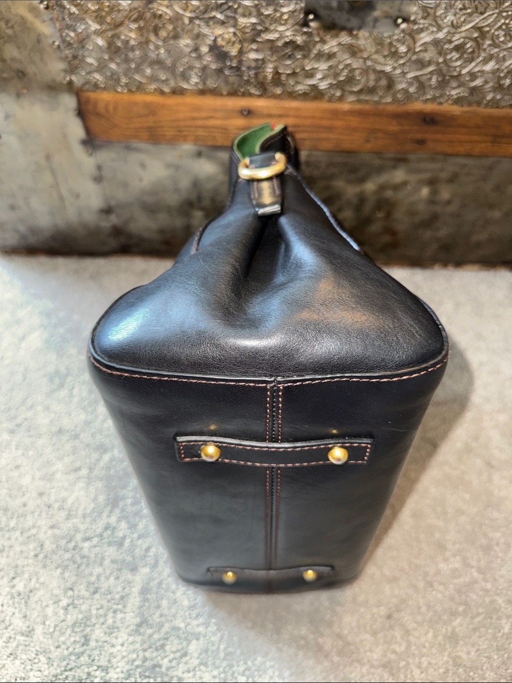 Dooney & Bourke HTF Florentine Leanna Satchel with strap in Black - Picture 5 of 13